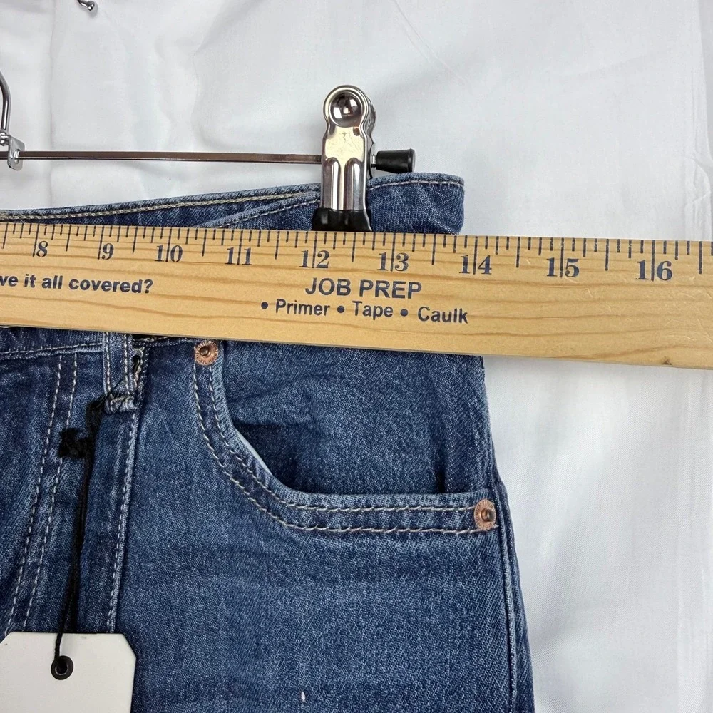Forever 21 Cargo Jeans 24 Medium Wash Relaxed‎ Utility Gorpcore Y2K Retro NWT